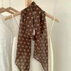 Korean Polka Dot Multifunctional Scarf Tie Hairband Accessory