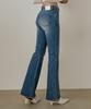 Isibchilwai Mid-Blue Wide Bootcut - D002