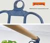 Long-Toothed Spike Rake for Soil Loosening, Leveling, Vegetable Planting, and Grass Raking - Durable Iron Farm Tool