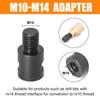 1Pcs Adaptive Shaft Thread Converter Connector M10 M14 5/8-11 Connecting Rod