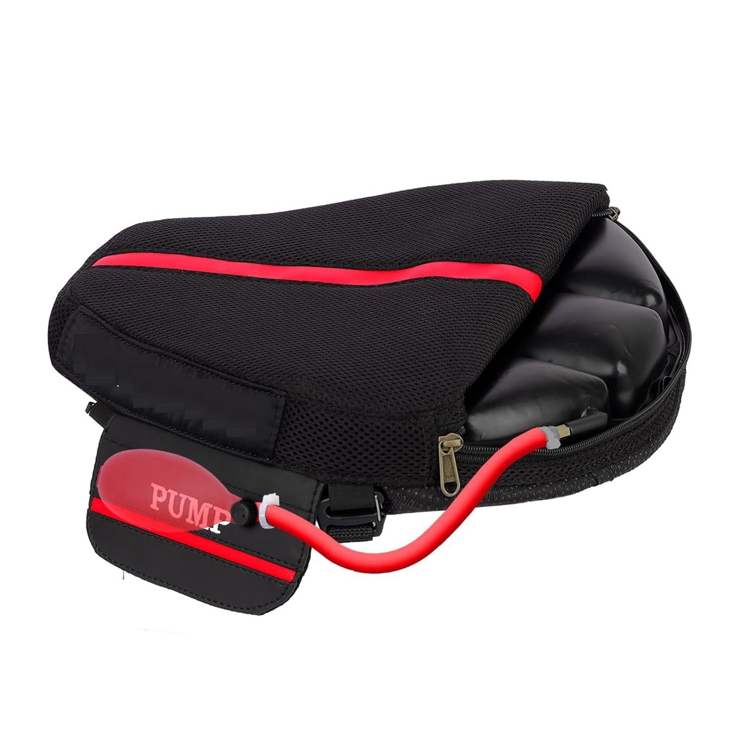 

Надувная подушка для сиденья | Надувание/сдувание в дороге | Ударопрочная | Подушка для сиденья мотоцикла для Royal Enfield Interceptor 650 | Комфорт в длительной поездке | Снятие давления