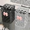 Acrylic Storage Basket Clear Desk Organizer Pen Holder For Accessories Stationery Office Desktop Cosmetic Brushes