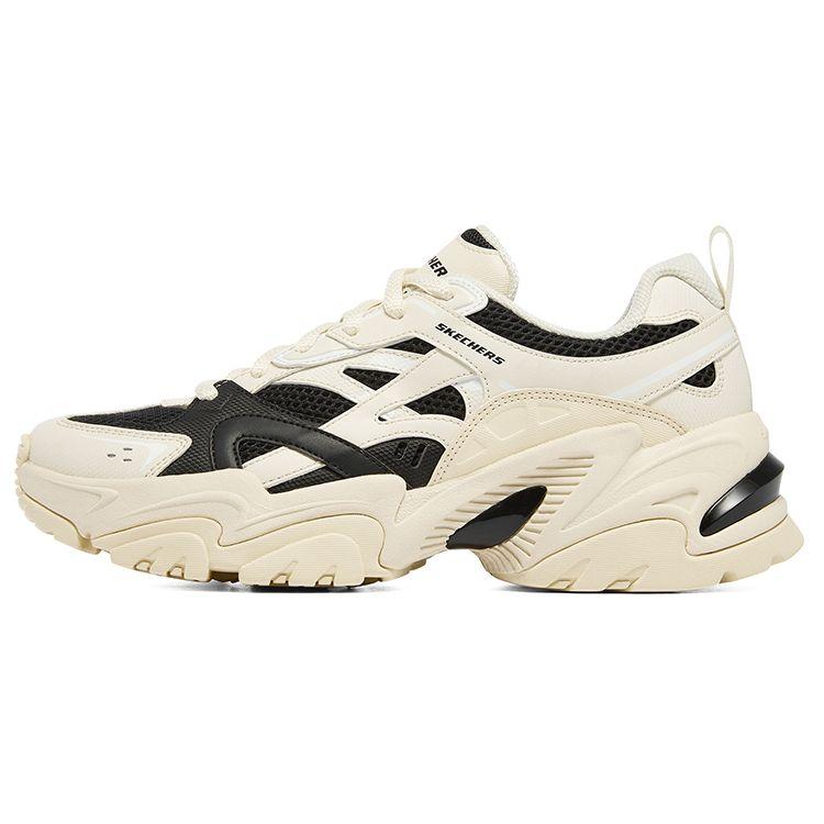 Skechers Stamina V2 Mecha Shoes Women sneakers Beige Black 149514-NTBK 35