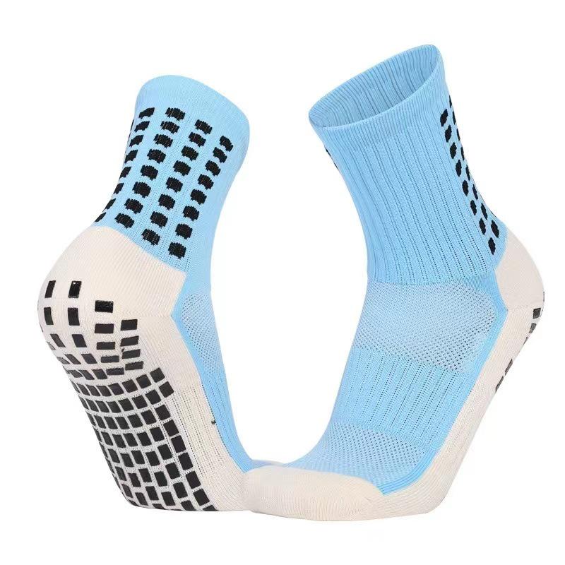 Adult & Children's Anti-Slip Football Socks - Terry Bottom, Sweat-Absorbent, Thickened, High Tube Sports Socks