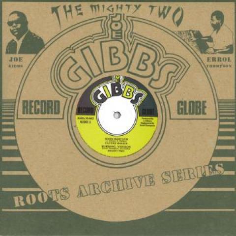 

10inch Record SILFORD WALKER - Burn Babylon Jah Golden Pen JGRA10002 Joe Gibbs UK 1975 UK Reggae Ska Dub