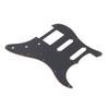 Plastic Guitar Pickguard 11 Mounting Holes 3 Layer HSS Scratch Guard Plate Replacement for ST Electr