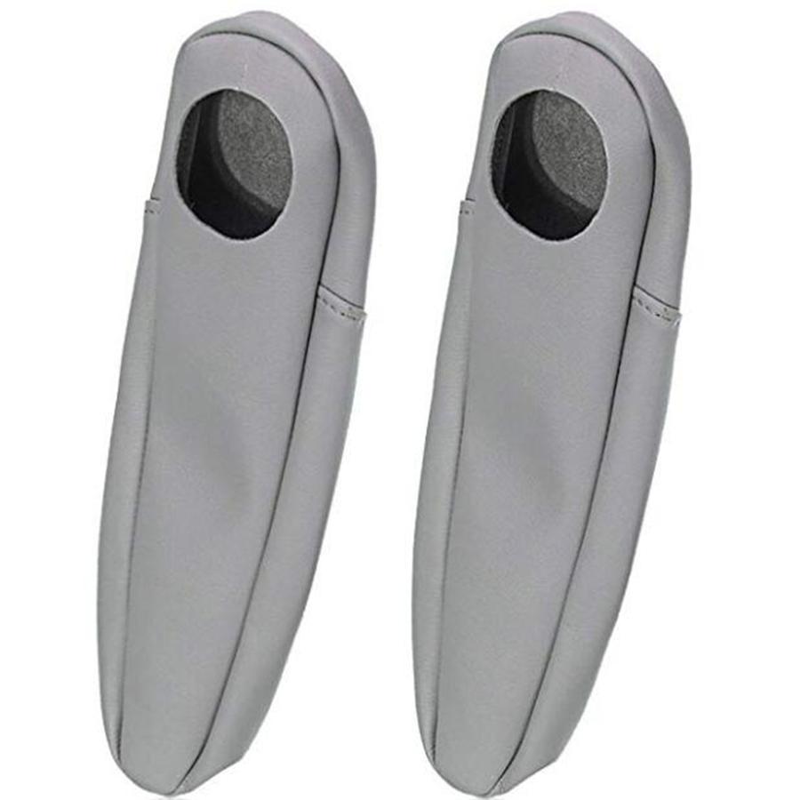 Levý a pravý šedý koženkový kryt loketní opěrky do auta pro Honda Odyssey 2005-2010