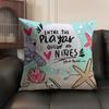 Aesthetic Art VVenezuela Cushion Cover Natural Linen Organic Fabric DoubleSided Printing Sofa Home Decor Gift Pillow Case