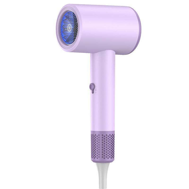 Portable 24-Year New Hair Dryer: Strong Hot/Cold Wind, Blue Light, Ideal for Student Dorms