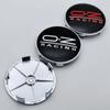 4 Stück OZ Racing Logo Emblem Auto Radnabendeckel 68MM Clips 63MM Räder Radkappe O.Z Abzeichen Felge Radnabendeckel Staubschutz Auto Zubehör