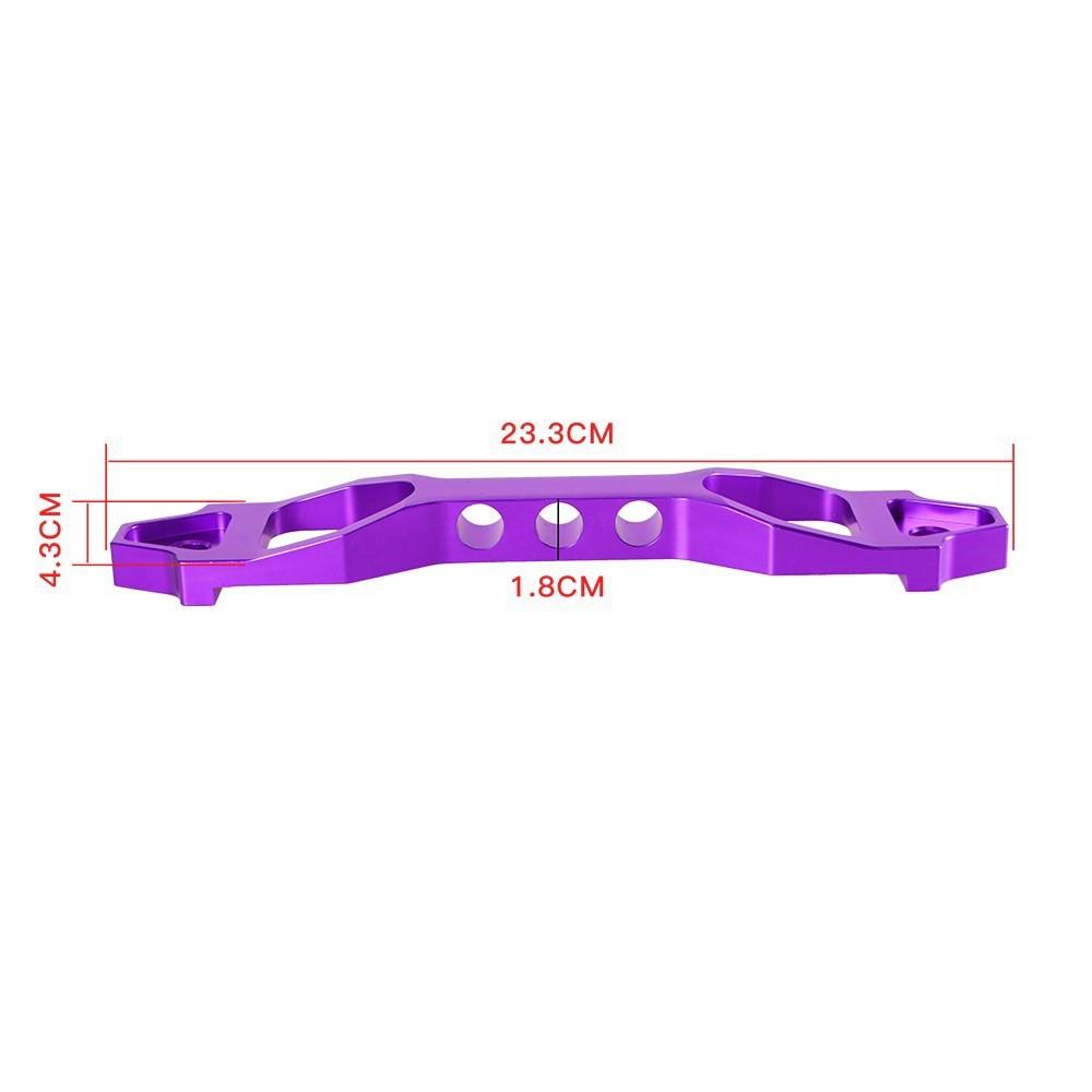 New JDM Style Car Racing Battery Tie Down Aluminum Battery Fasten Bracket Holder 14cm 19CM for Honda Civic Gold Black BT-1007-G