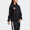adidas Originals Cny Ribbed Cuff Pullover Hoodie Women Hoodies Black HD0338