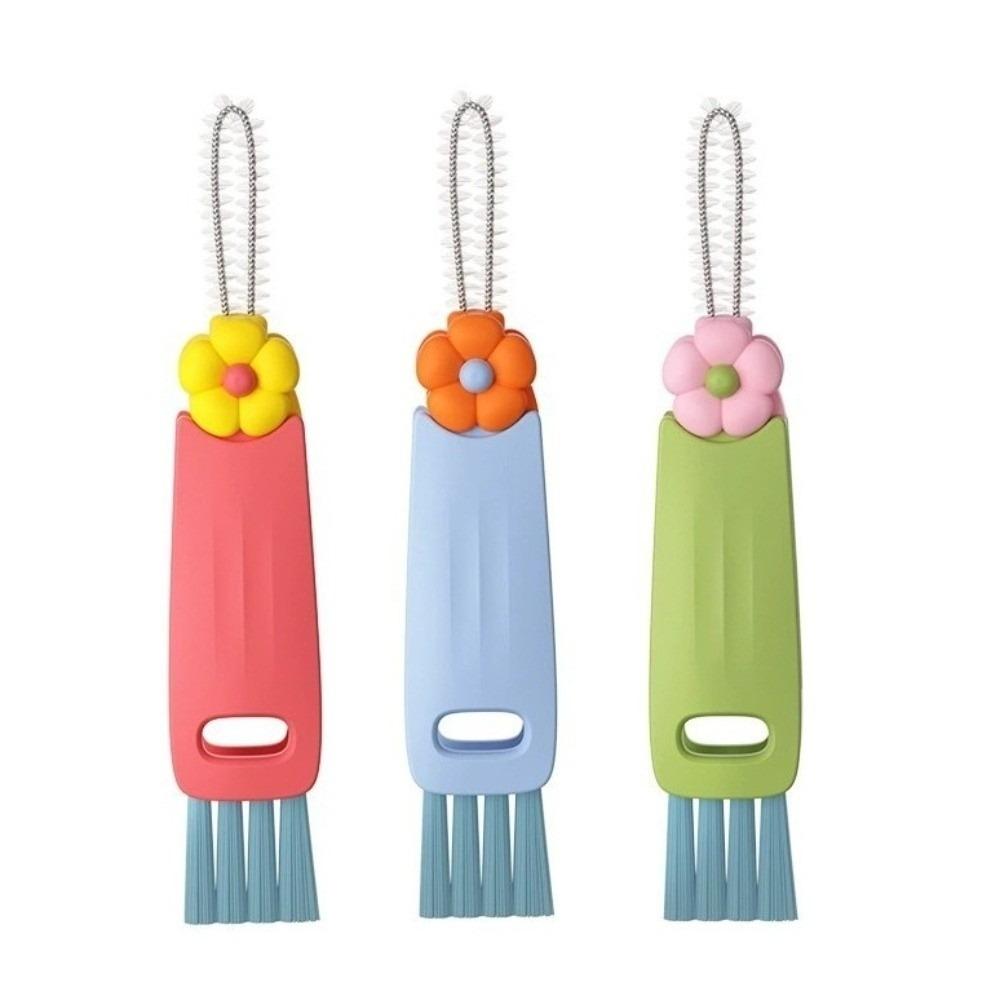 Mini Straw Cleaning Brush Silicone Cup Lid Cleaning Brush Appliance Maintenance