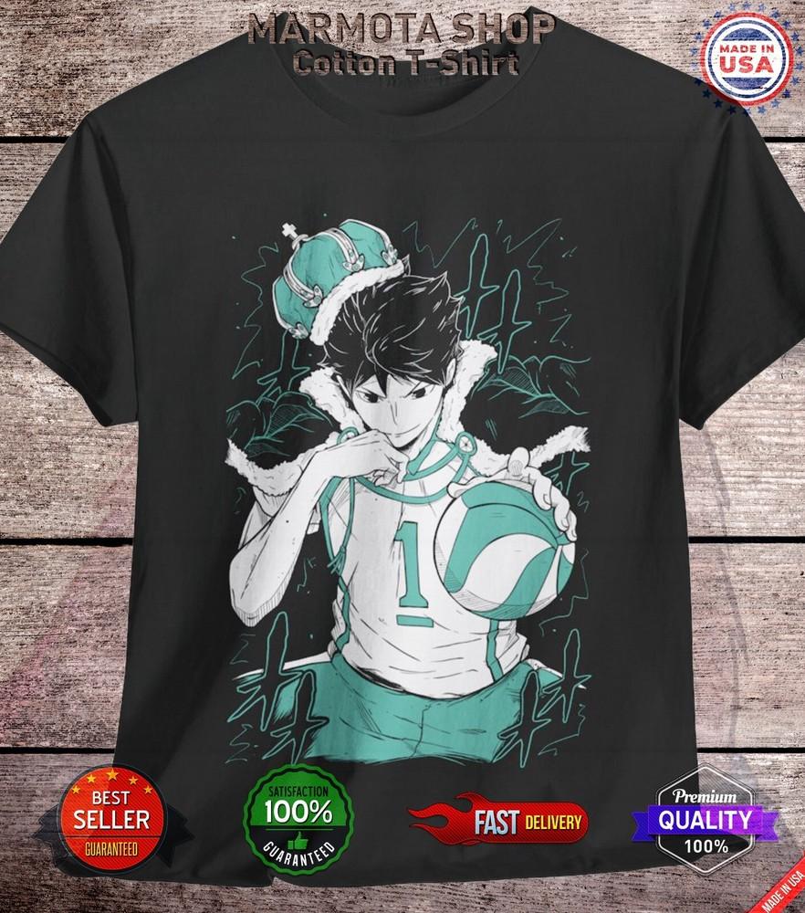 

Toru Oikawa Haikyuu T-Shirt Hinata Anime Japanese Tee Shirt Volleyball Manga 4XL