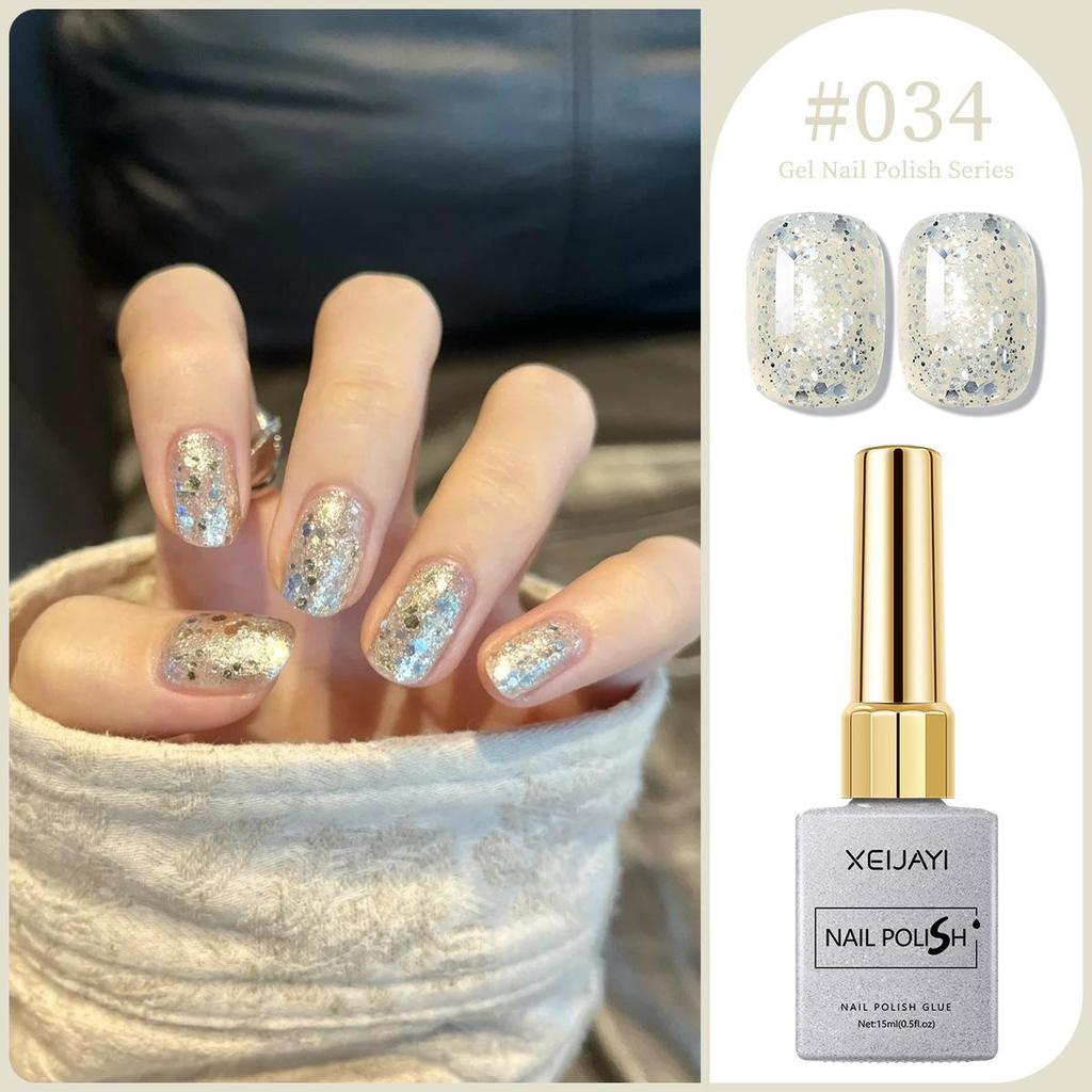 XEIJAYI 15ml Solid Color Nail Gel - 72 Color Options for Nail Art Salons