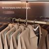 Thickened Non-Slip Short Neck Sweater Hanger with Anti-Shoulder Design and Double Position Drying Rack