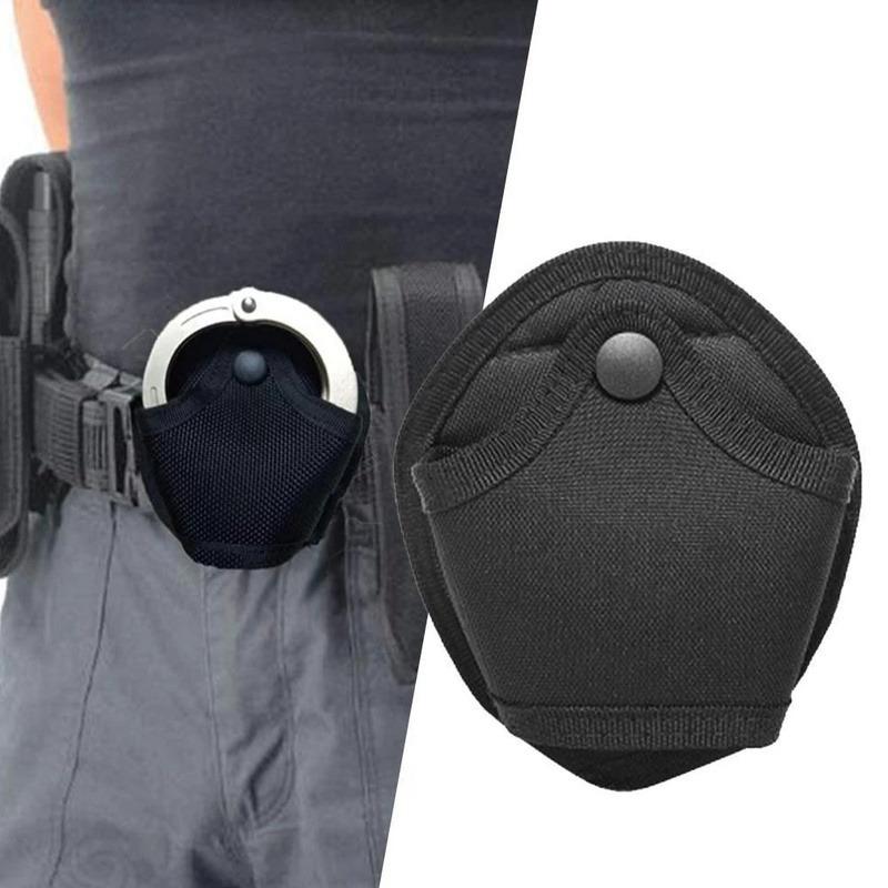2Pcs Handcuff Pouch Universal Handcuffs Case Holder Outdoor Hunting Accessories Hand Cuff Holster Waist Bag