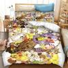 Luxury New 3D Print Anime Digimon Adventure Bedding Set Boys Girls Twin Queen Duvet Cover Kids Adult Fashion Home Textileextile