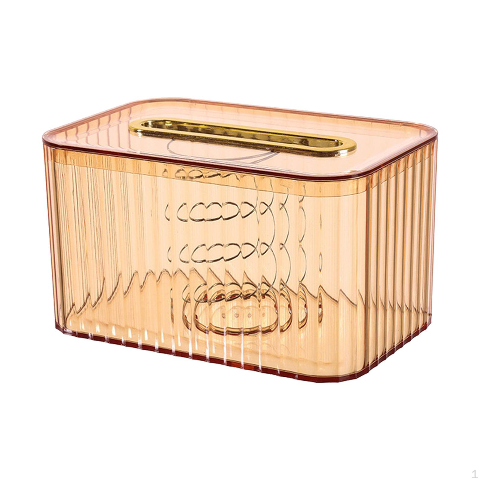 

Tissue , Facial Holder Case Dispenser Box Holder, for Car Bathroom Restaurant