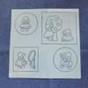 Patchworks Sewing Stencil DIY Hand Sew Wall Mat Fabric Embroidery Tool For Embroidery Patchworks Sewing Craft