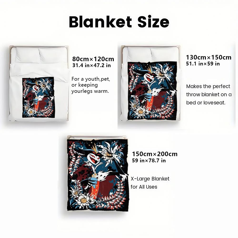 Anime Thin Flannel Blanket for Bedrooms,Living Rooms,Sofas Blankets,Offices,Lunch Breaks,Picnics,blanket,blankets Fluffy