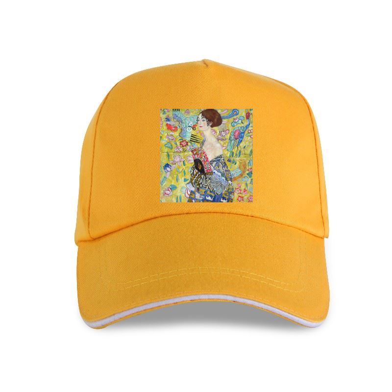 

новая кепка, бейсболка Arty Pie, различные размеры, Густав Климт, леди с веером, унисекс, хлопок, большие размеры, забавные топы, Harajuku Streetwea