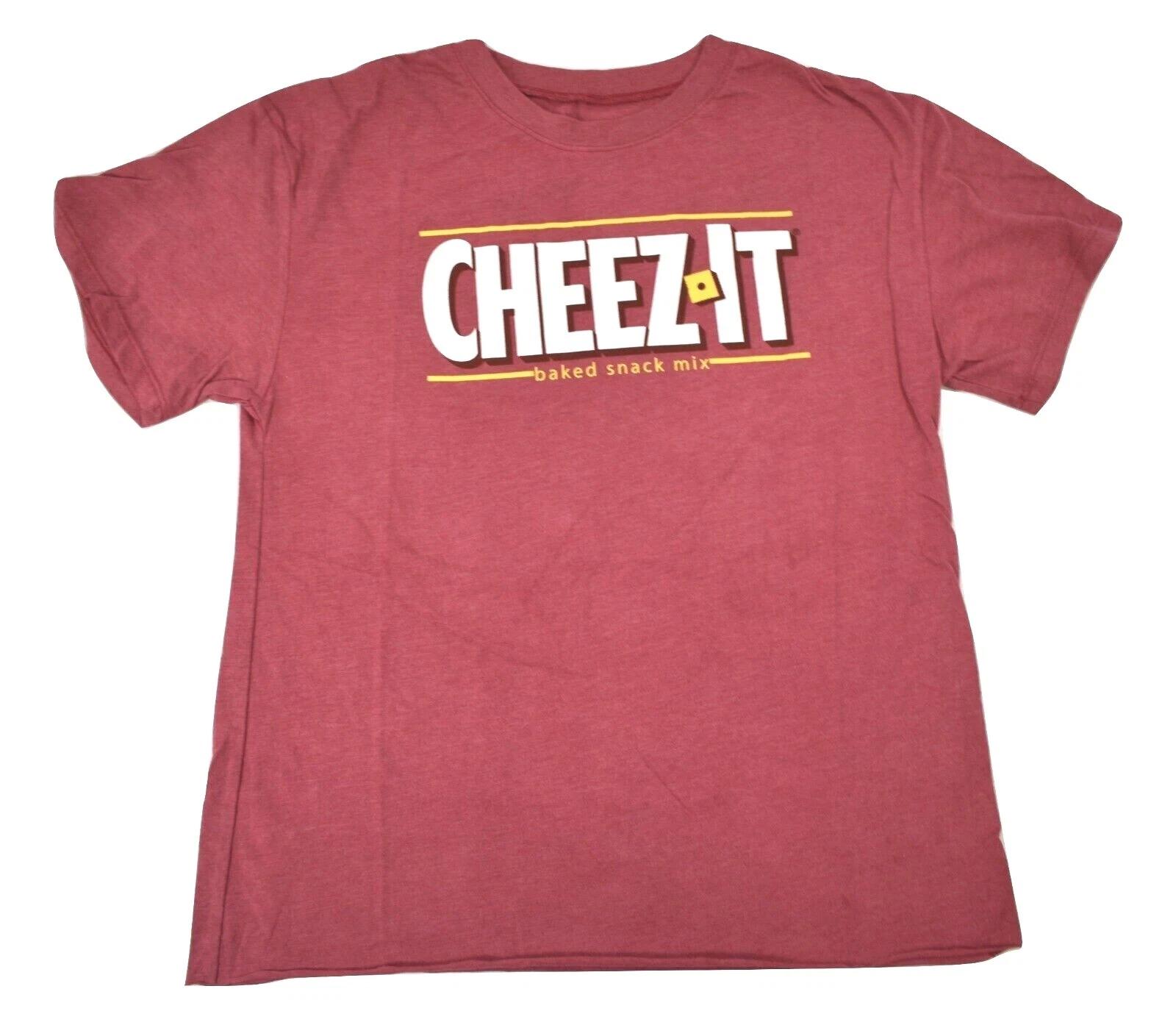 

Kellogg s Cheez-It Baked Snack Mix Juniors Tee Shirt New XS, S, M, L 4XL