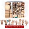 Wood Chips & Tree Slices DIY Craft Kit for Kids