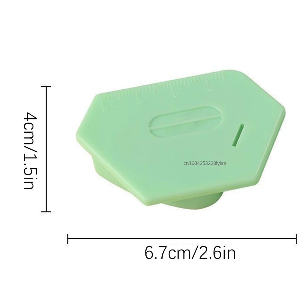 3/1 Stück Magnetischer Nahtführungslineal für Nähmaschine Polygonal Anti-Kräusel Positionierer Universelles Positionierungswerkzeug Nähzubehör