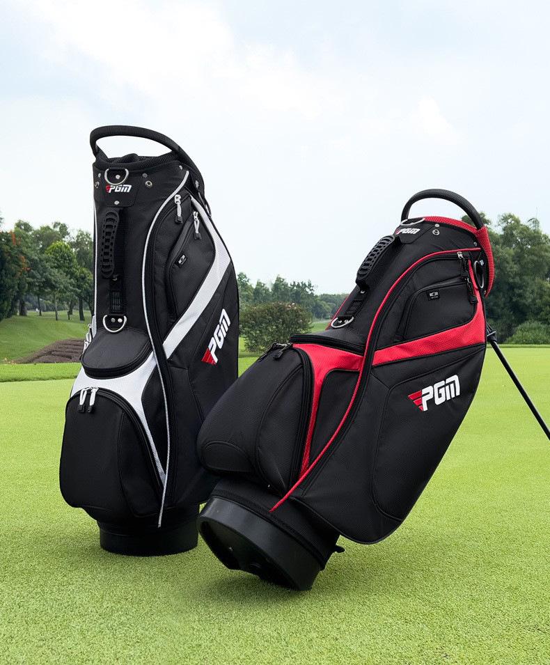 PGM Golf Stand Bag: Unisex, 14-Slot, Double Straps, Lightweight & Portable.