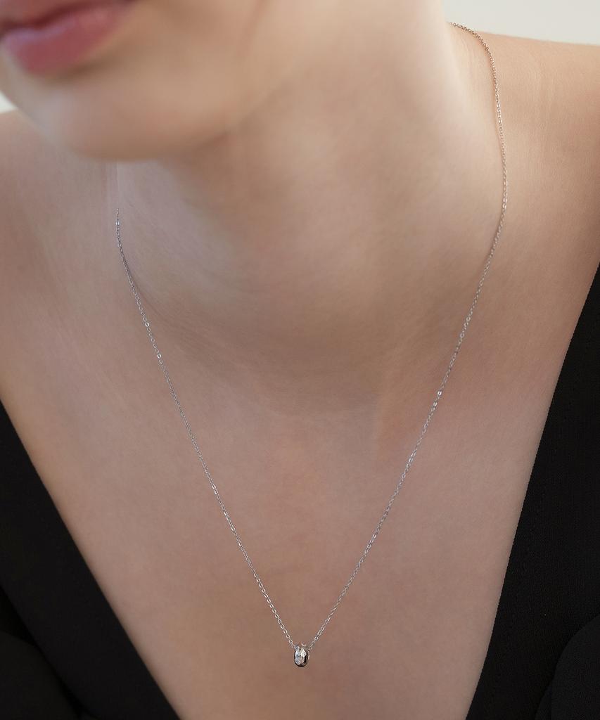 Tatiana (Silver 925) Stella Dot Pendant Necklace Nz2471