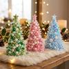 Colorful Dreamy Beaded Christmas Tree DIY Kit Educational Mini Bead Weaving Set Family Holiday