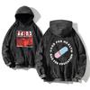 Kaneda Shoutarou Akira Graphic Hoodie Manga Washed Oversized Streetwear Fall Long Sleeves Cotton Sweatshirt Men Women Clothing