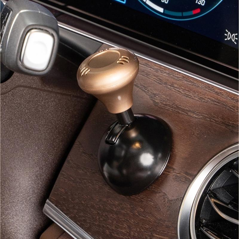 Car Engine Start Stop Button Cover with Aromatic Diffuser, Vehicle Ignition Joystick Decorative Knob Sticker Accessories