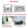 Mouse Trap Reusable Large Space Perspective Window Mechanical Metal Bait Box Catcher Cage for Indoor Outdoor