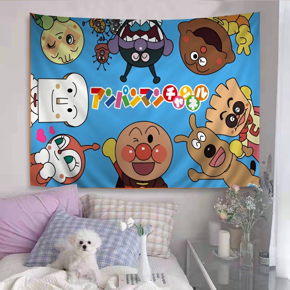 Anpanman Anime DIY Wall Tapestry For Living Room Home Dorm Decor Wall Art Decor