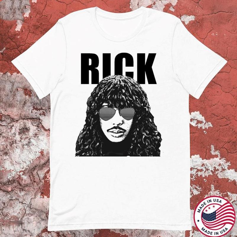 Rick James Fire And Desire T-shirt size S-5XL L