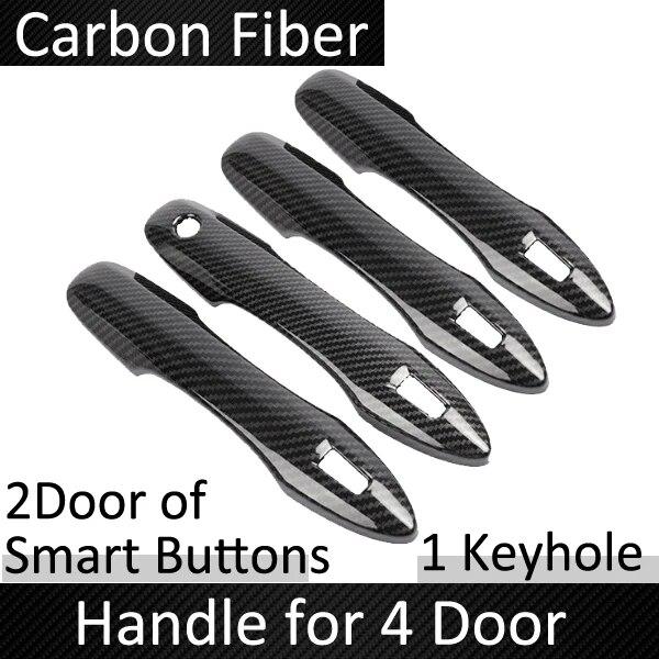 Kryt kliky dveří z uhlíkových vláken pro Toyota Yaris Cross XP210 Příslušenství Mazda2 Hybrid Samolepky na exteriér auta