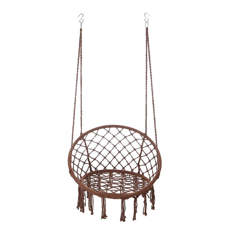Handmade Macrame Tassel Double Hammock Chair