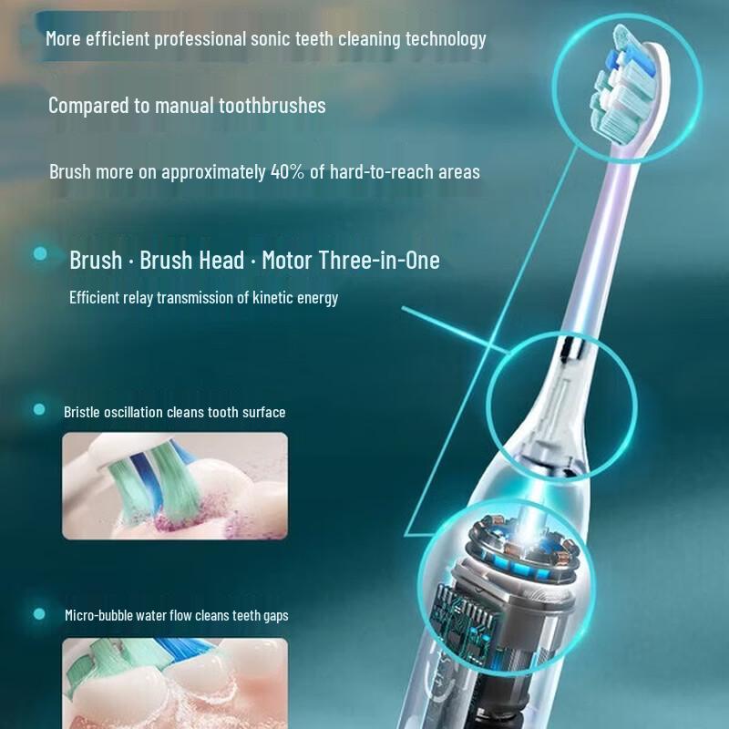 Philips HX5681 Smart Voice AI Sonic Electric Toothbrush CN plug (adapter included)