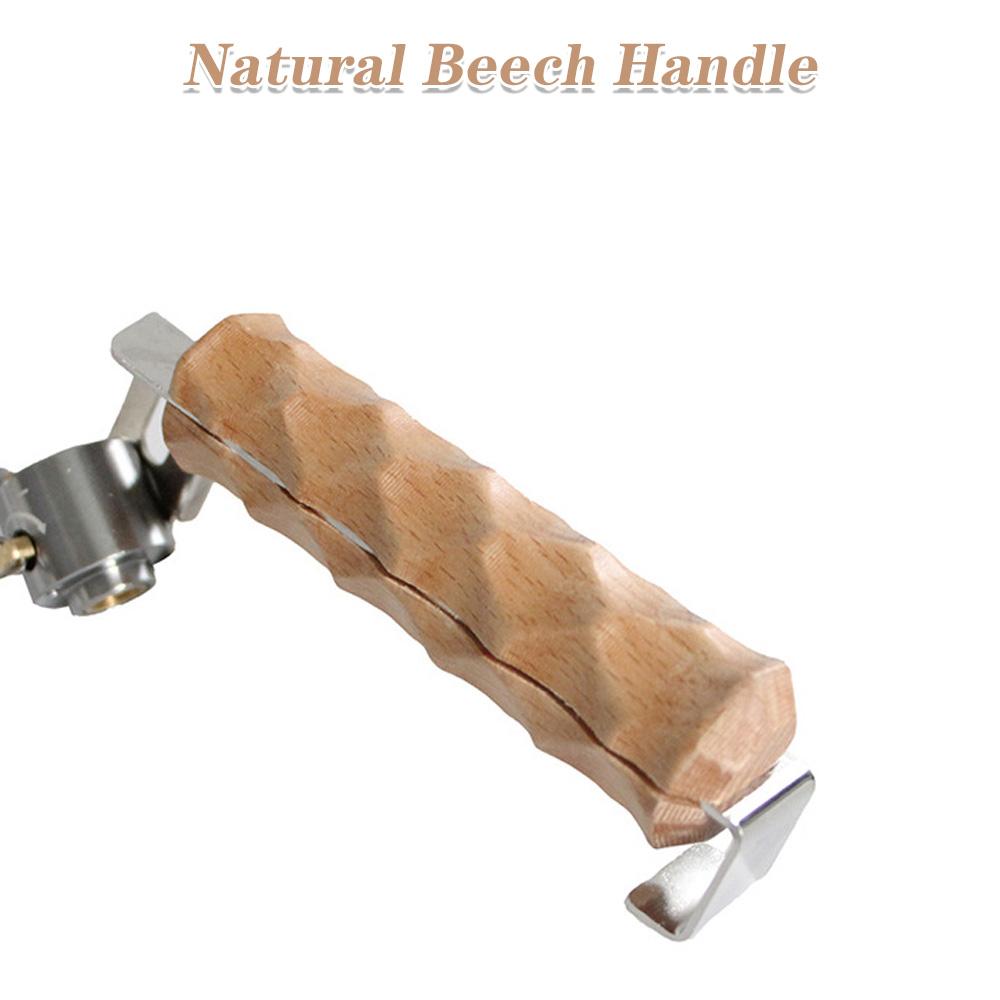 Wood Handle Camping Folding Fire Torch Fire Starter Charcoal Lighter for Barbecue Camping