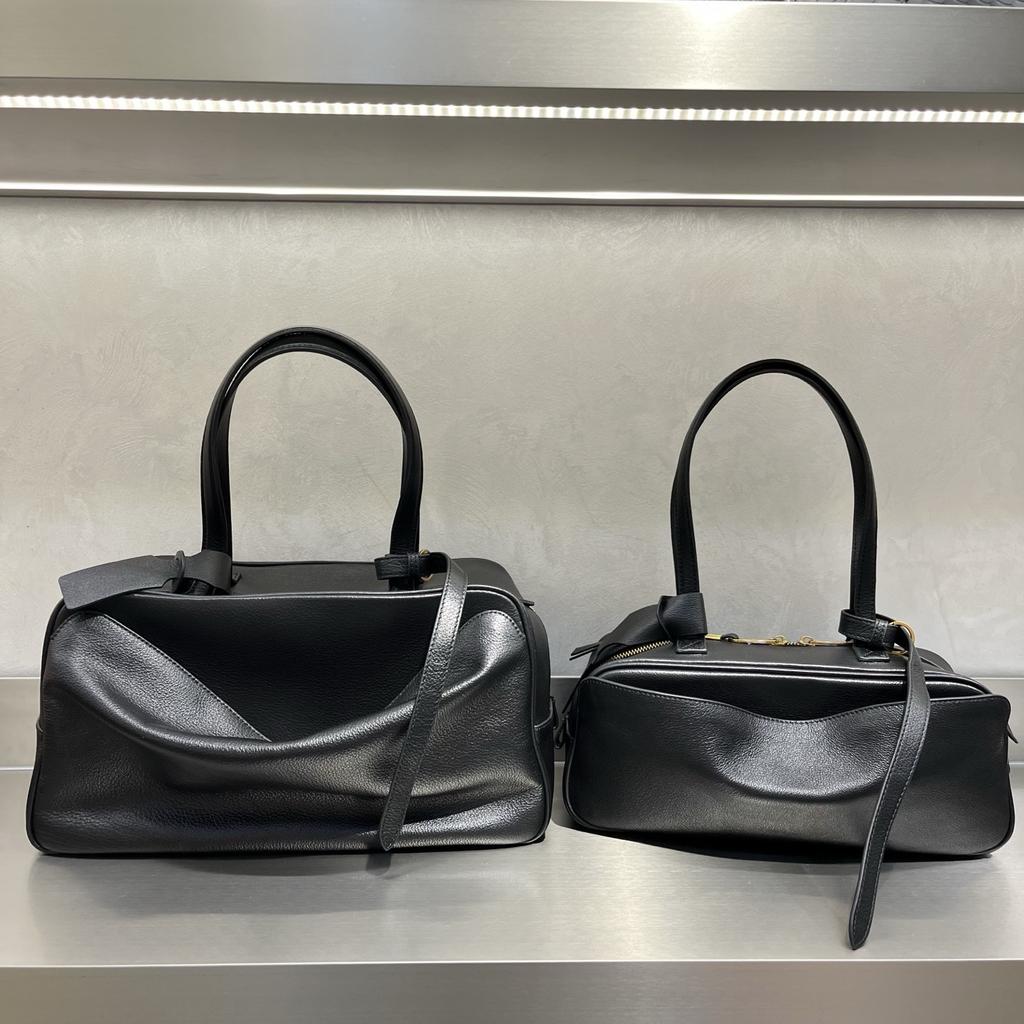 Retro Bowling Bag 2025 New Niche High-end Handbag Commuting Single Shoulder Armpit Bag Fashionable Women's Bag