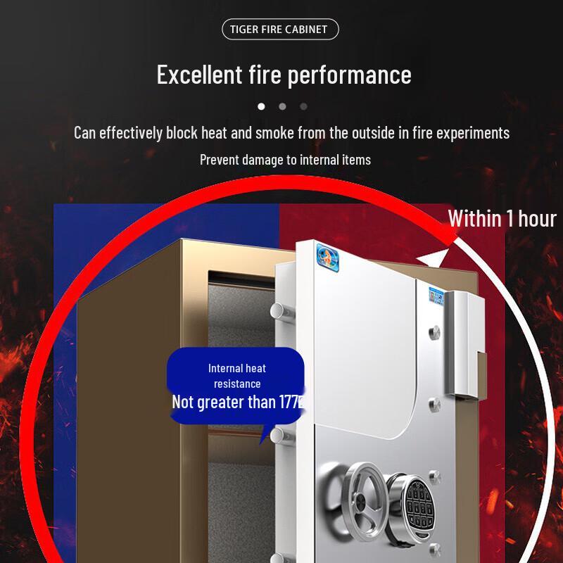 TIGER Home & Office Electronic Password Fireproof Safe