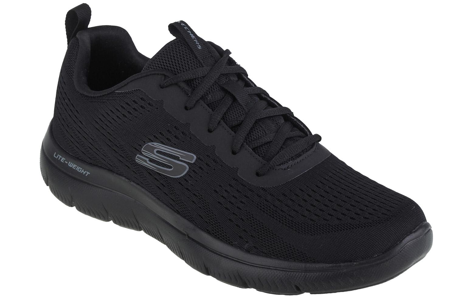 Skechers Summits-Torre, Scarpe da ginnastica nere da uomo