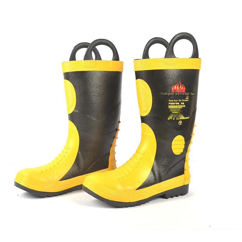 Yulonghu Firefighting Protective Suit with Yellow Helmet