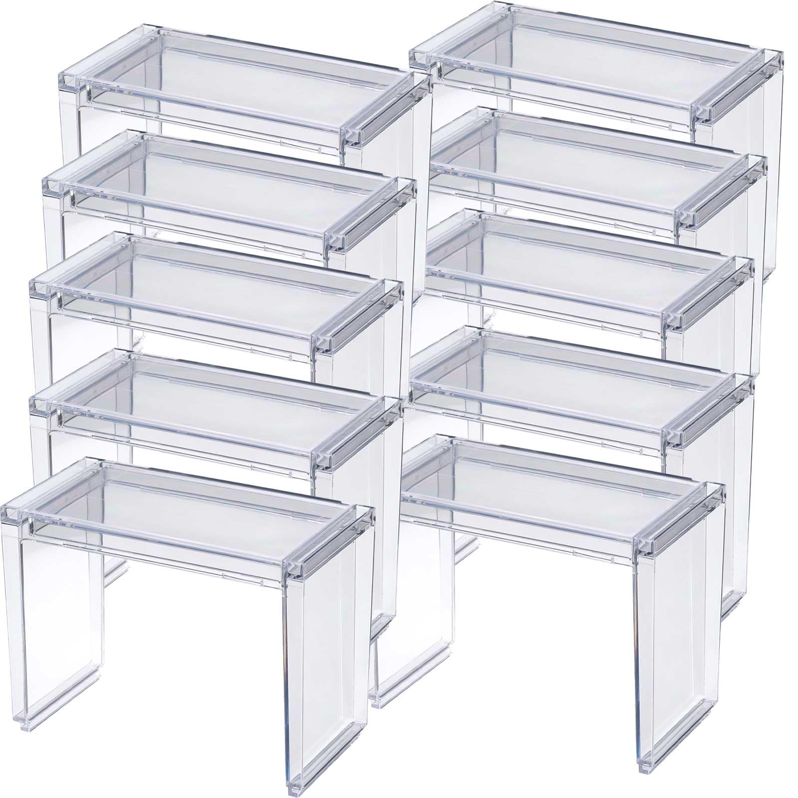 

Inomata Chemical Хранение мелочей Зеркало для ванной Выдвижная полка 10 шт. Прозрачный Сделано в Японии Макияж Легко снимается Экономия места Штабелируемый Бутылка Тюбик