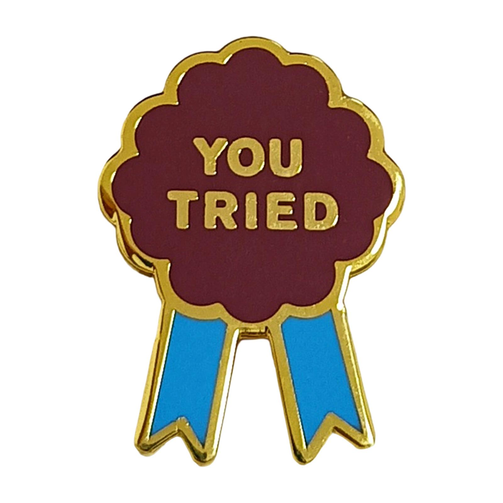 

Motivational Recognition Pins Employee Appreciation Student Awards Teacher Classroom Graduation Gifts Alloy Lapel Badges 1