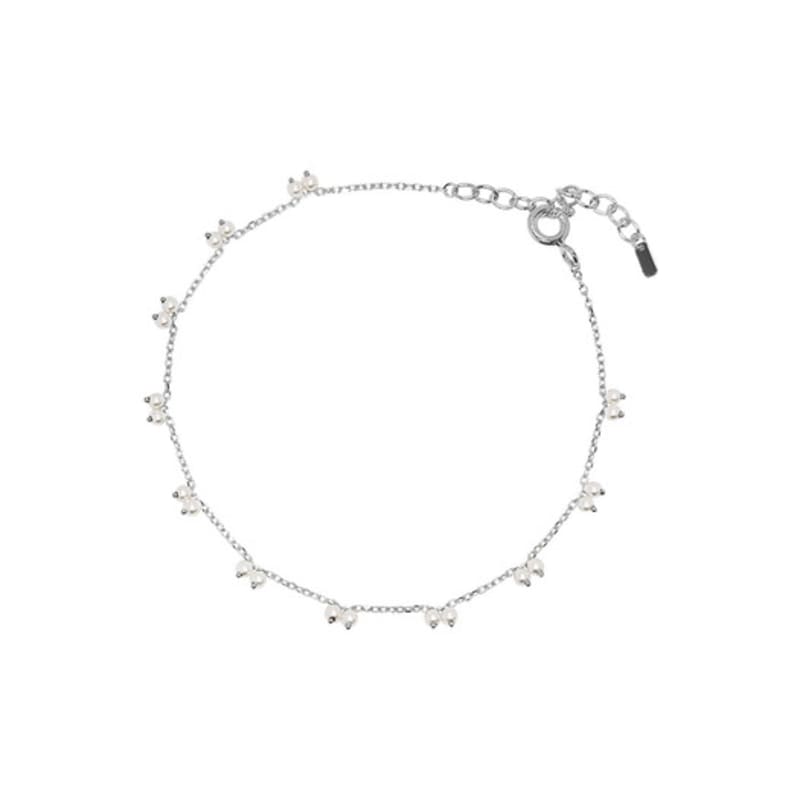 Shertz Mini Pearl Ball Bracelet (925 Silver)