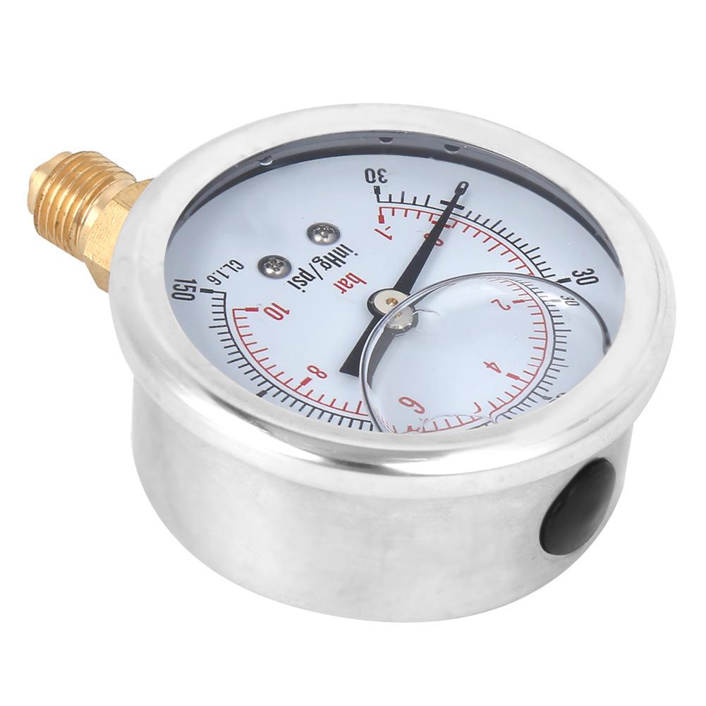 TS PGGZ60410bar 14BSP Y60 Radial Oil Filled Vacuum Pressure Gauge Manometer