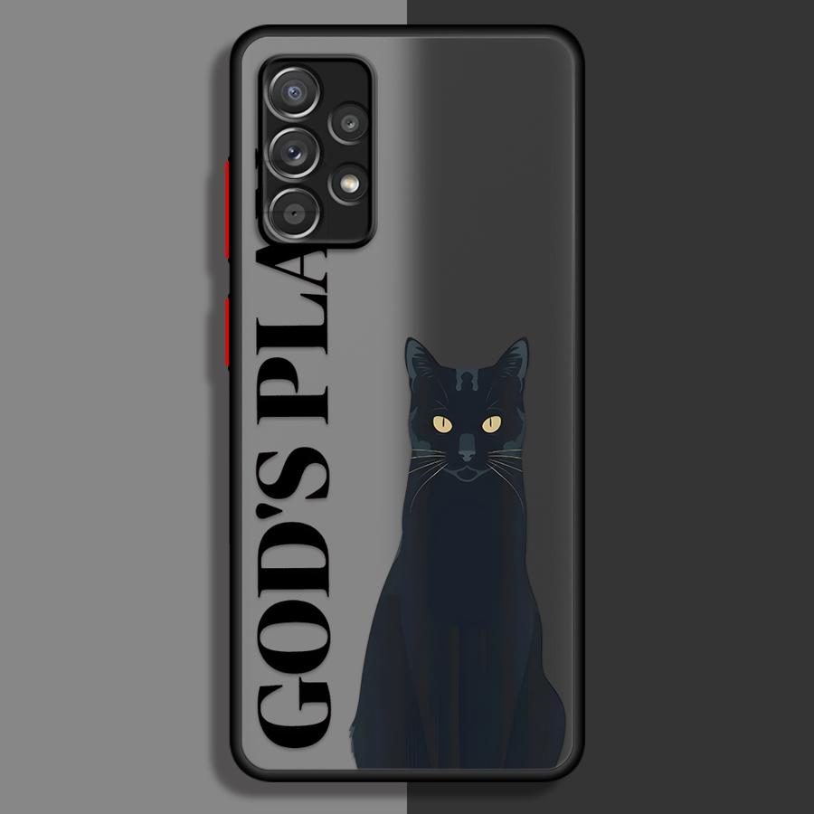

Крутой Чехол с Кошкой и Собакой для Samsung Galaxy A56 A55 A14 A23 A54 A16 A15 A52S A72 A34 A36 A17 A52 A35 A53 A73 A33 Чехол для Телефона Galaxy A14